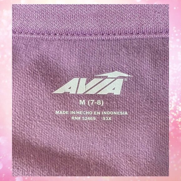 Avia Girl's Zip Up Sweatshirt - Picture 2 of 6